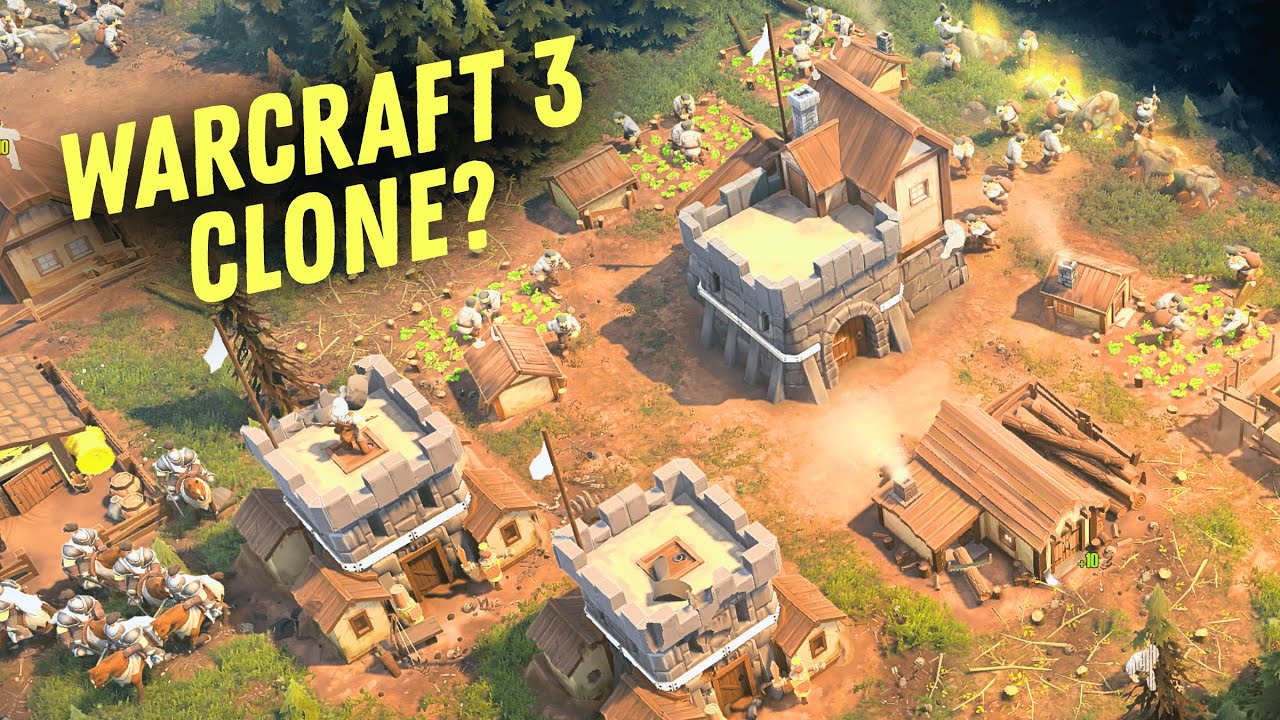 A New Warcraft-Style RTS is Out?! The Scouring Looks AMAZING (Cast)