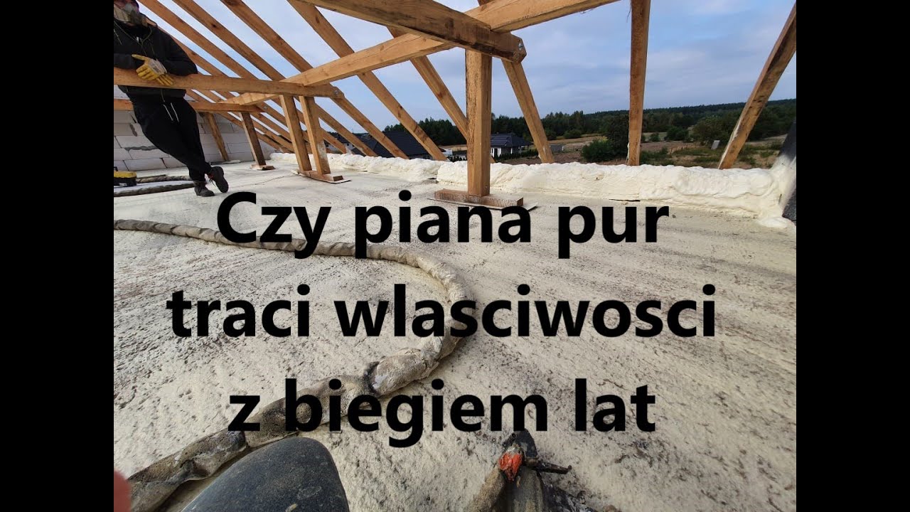 Starzenie sie piany pur i gnicie drewna