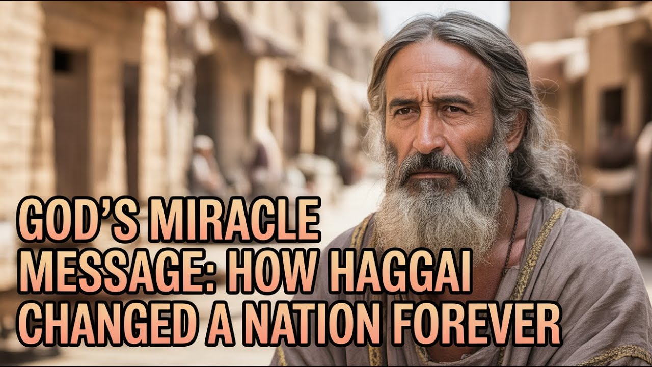 Haggai: The Miraculous Prophet Who Revealed God’s Plan to Transform a Discouraged Nation