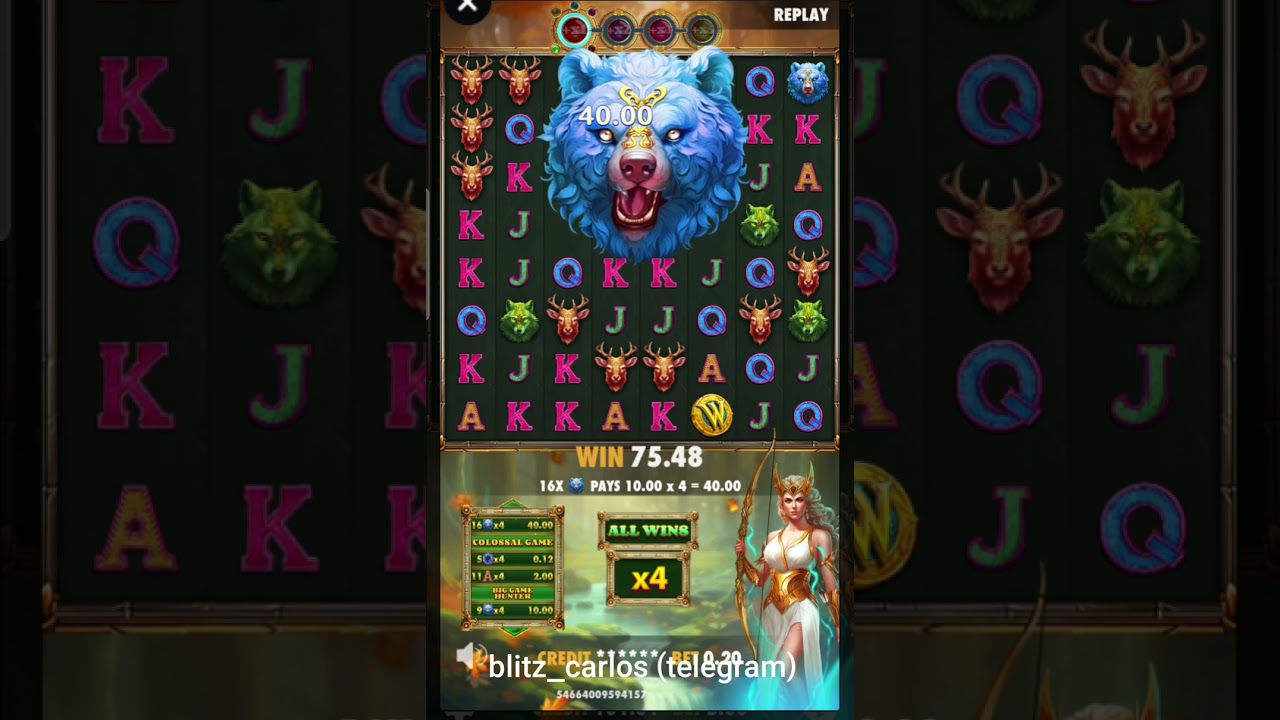 Bow of Artemis (small bet, big win) #slot #slotbigwin