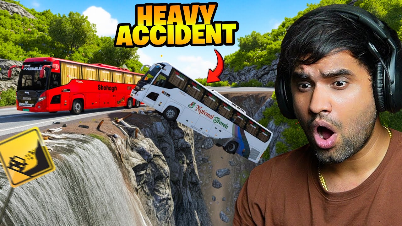 BUS VS DANGERIOUS HILL ROADS...