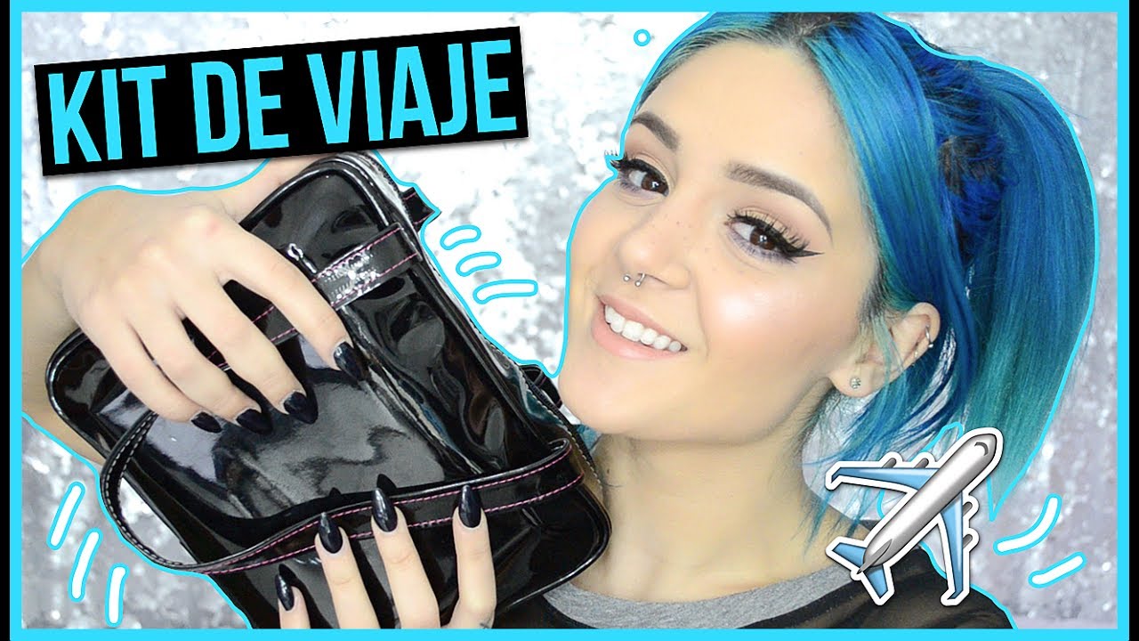 MI KIT DE MAQUILLAJE PARA VIAJAR!! ✈️ | PRIMA VIKINGA