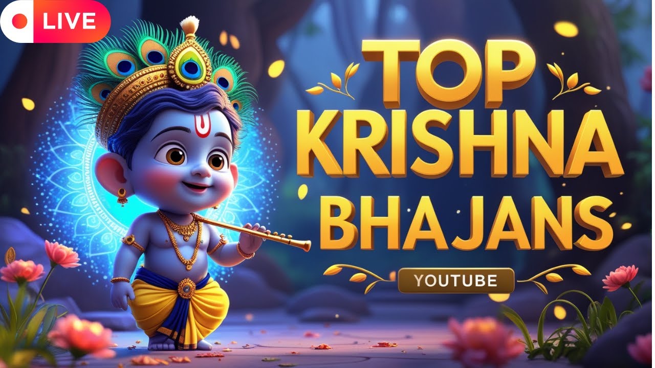 Live Stream: Shri Krishna Bhajans for Peace & Devotion | @JaiJaiKids