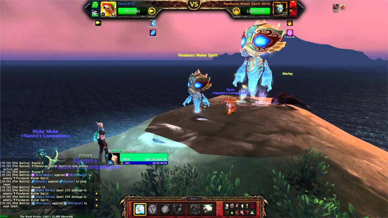 Battle Pet Carry Guide - Pandaren Water Spirit (HD)