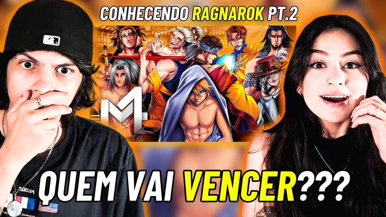 CONHECENDO O RAGNAROK PT. 2 | Humanos (Shuumatsu no Valkyrie)- Humanidade | M4rkim - REACT VT E LELE