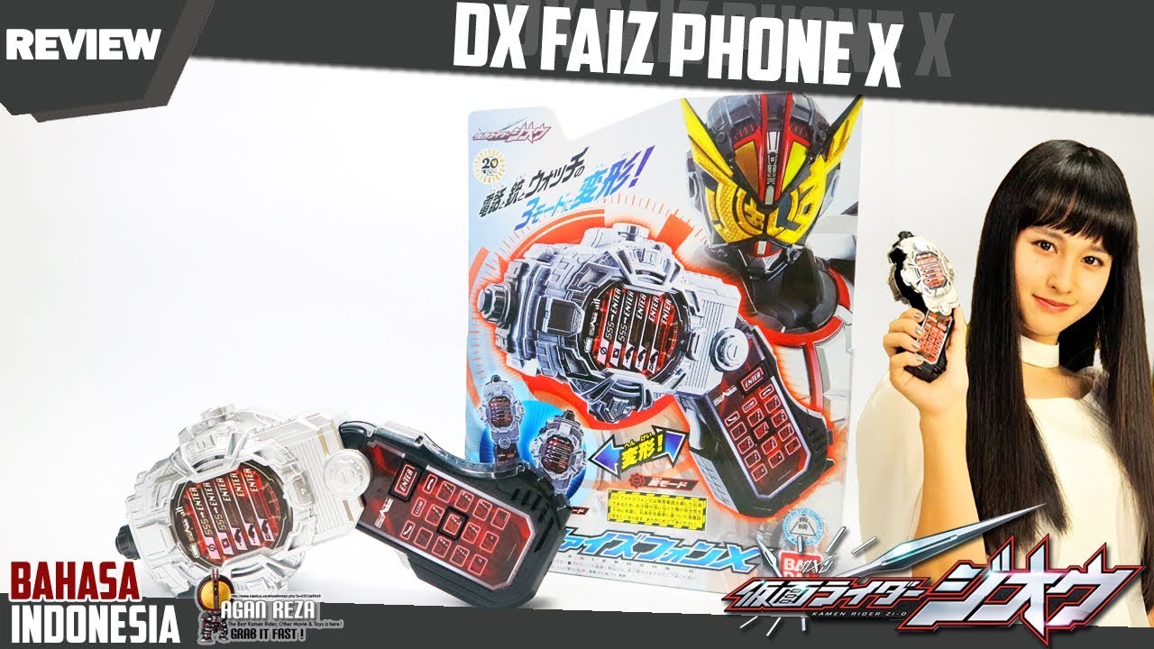 DX REVIEW - DX FAIZ PHONE X / ファイズフォンX [Kamen Rider Zi-O] - [BAHASA INDONESIA]