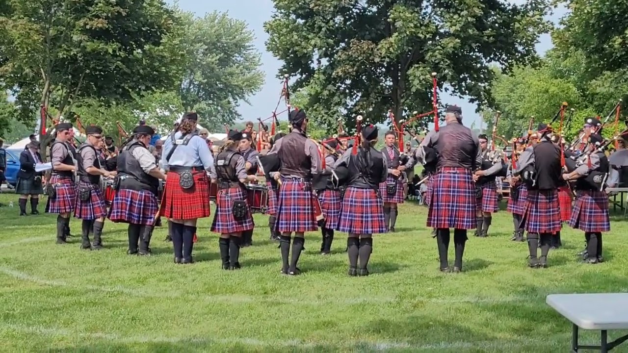 Glengarry Pipe Band | Grade 4 Medley | Glengarry Highland Games 2024