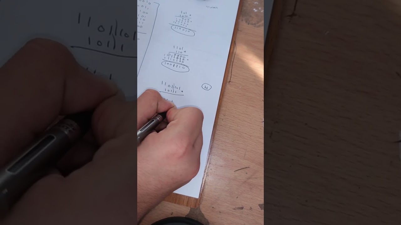 الضرب في النظام الثنائي