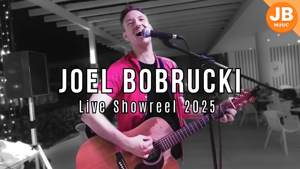 Joel B – Guitar Vocal Entertainer | Live Showreel 2025