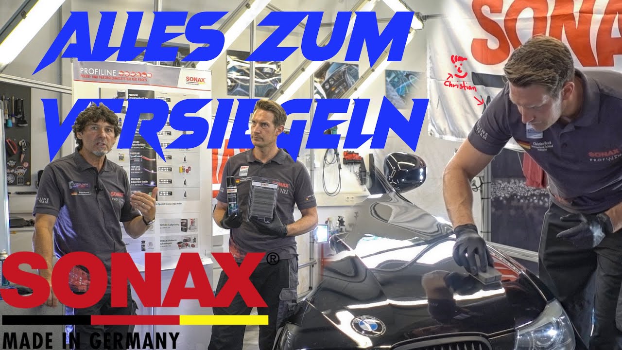Auto Keramik versiegeln lernen // Alles was es zum Versiegeln zu wissen gilt // Die Sonax Videoreihe