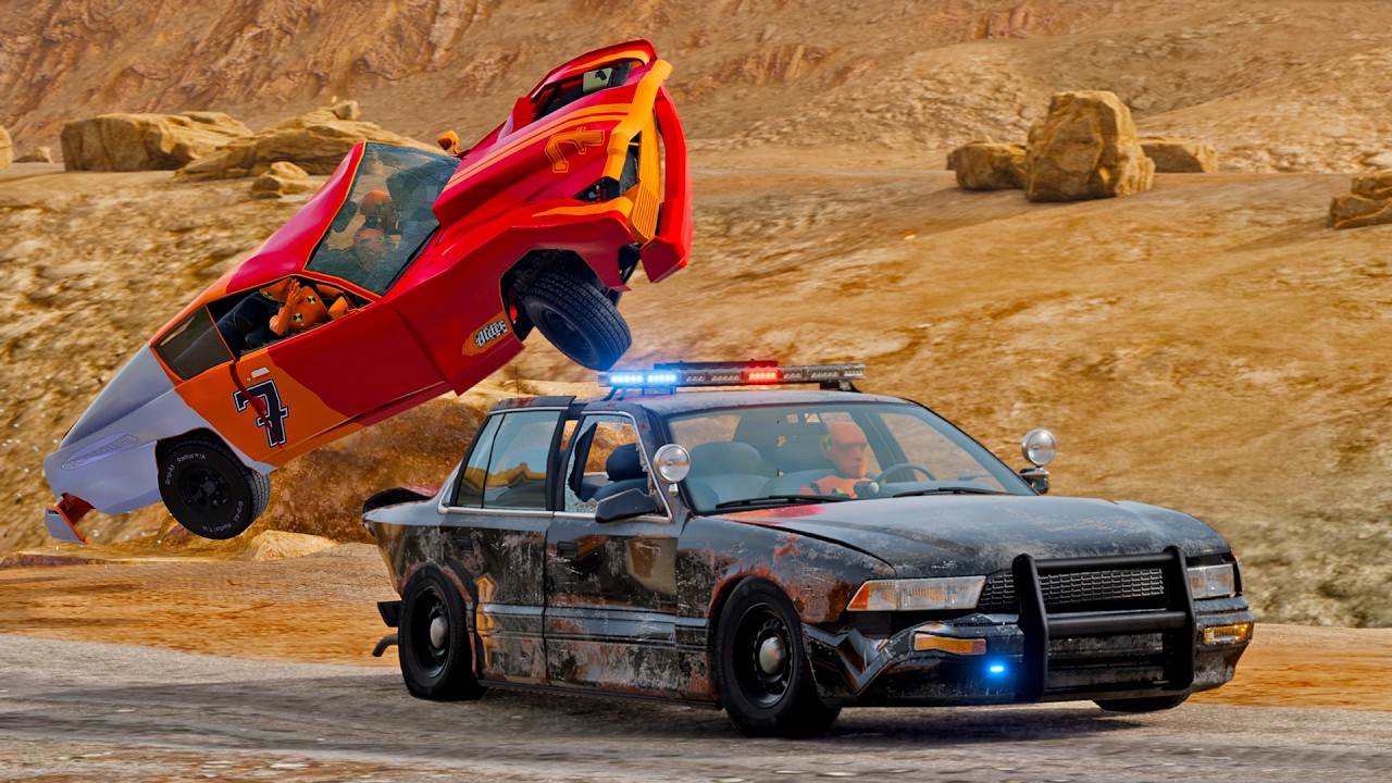 Cars VS Angry Driver #5 - BeamNG Drive | xxbdmnxx