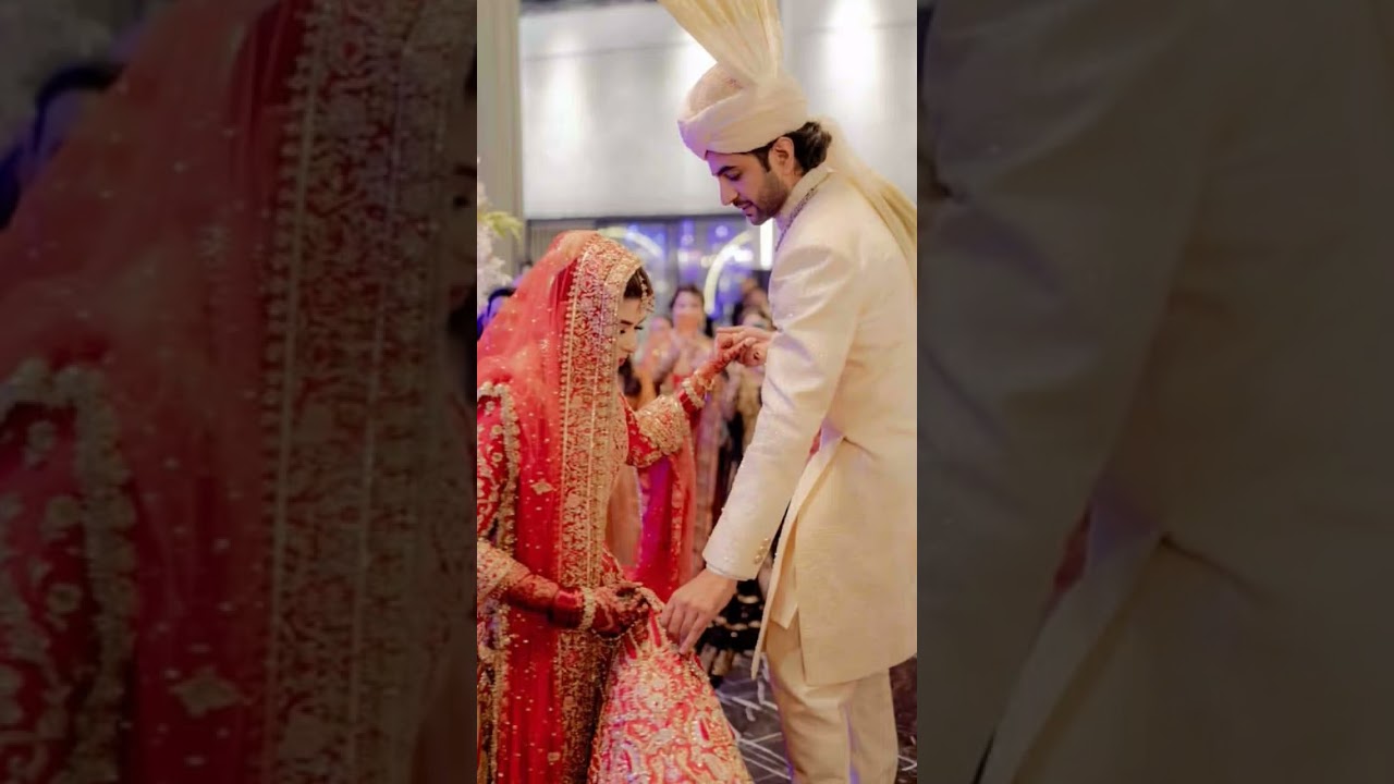The Very first moment after the Nikkah 