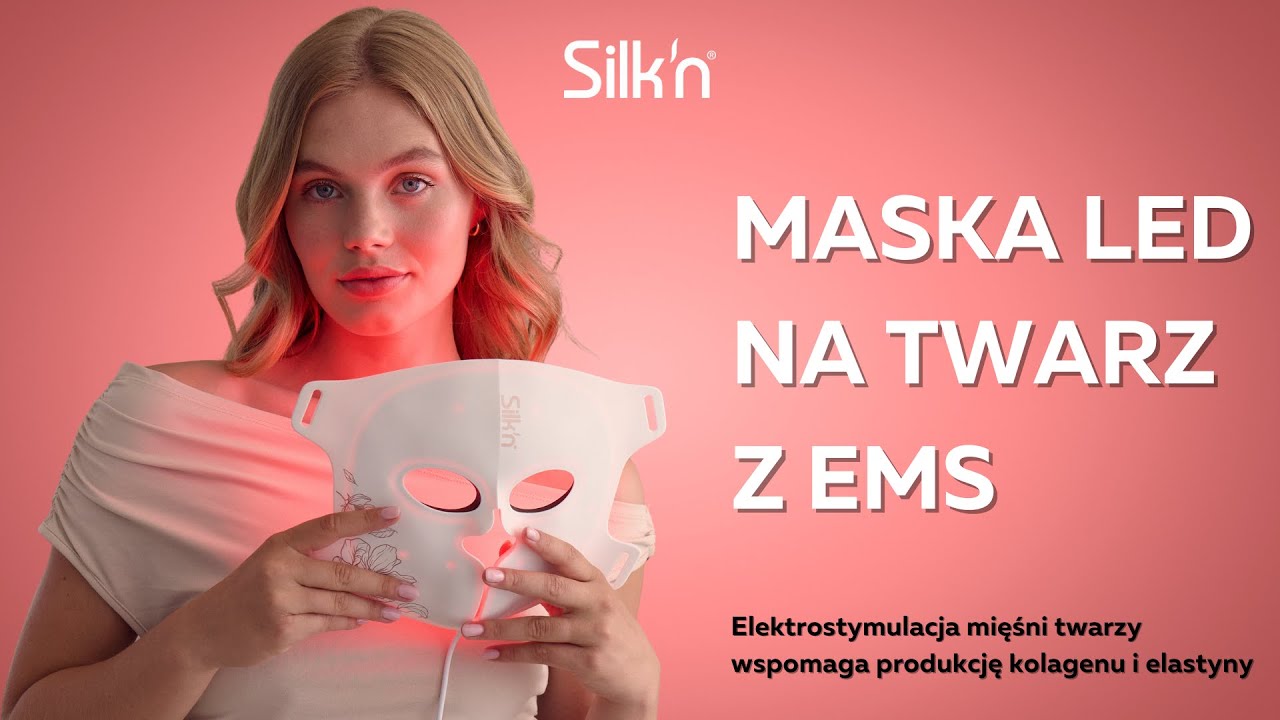 Silk'n - maska LED na twarz z funkcją EMS