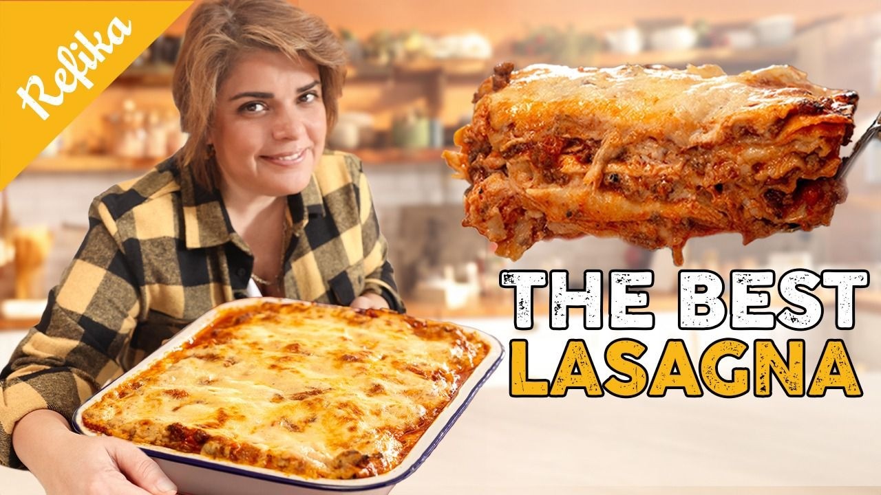 The Ultimate Lasagna Recipe! Minced Meat and Béchamel Sauce for Lasagna Lovers 🌟