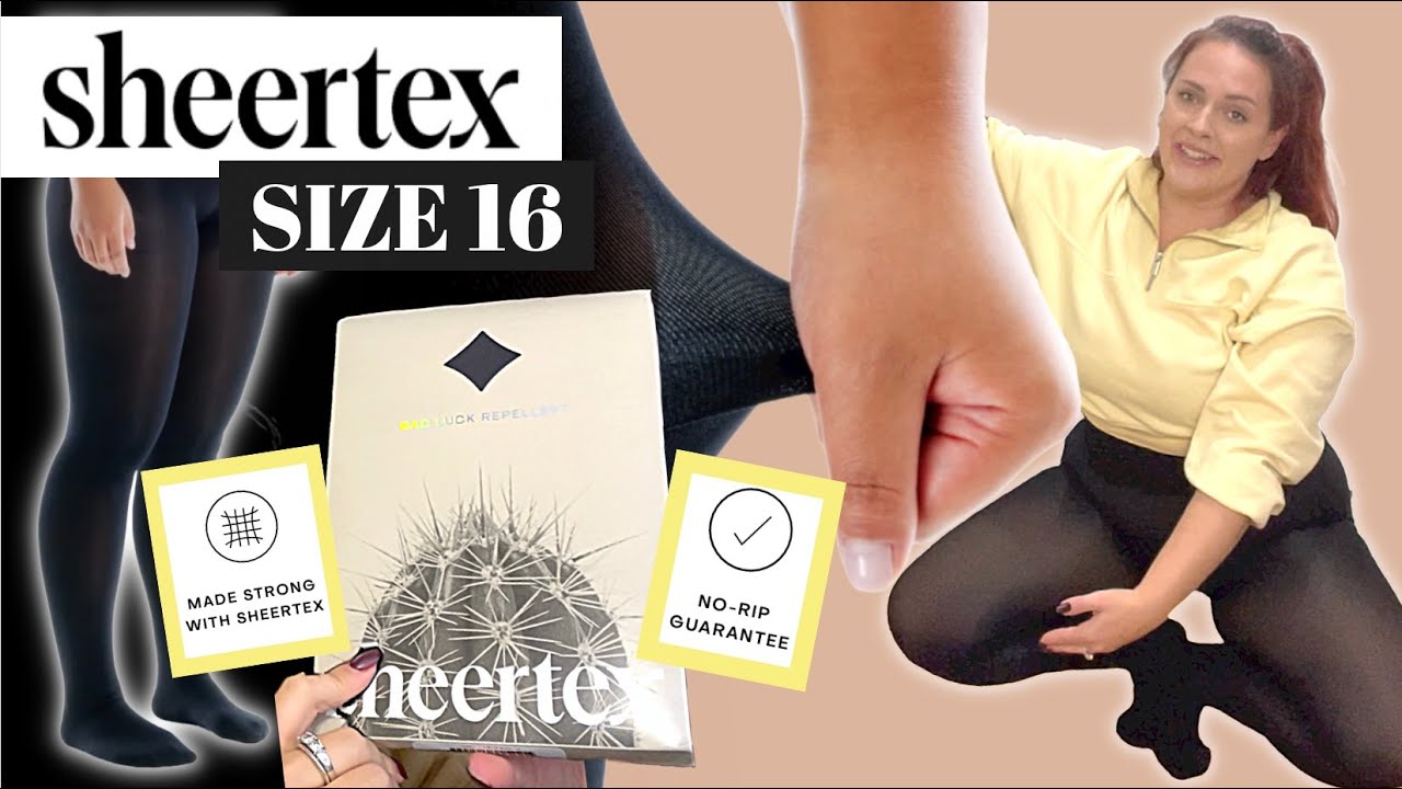 Стоят ли колготки Sheertex своих денег? *РАЗМЕР 16* Примерка и честный, не спонсируемый отзыв!