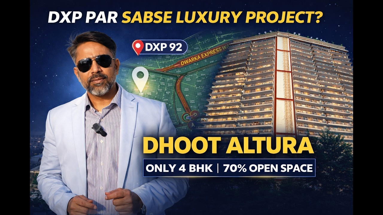 Dhoot Altura Sector 92 Gurgaon | Luxury 4BHK Apartments at Dwarka Expressway DXP 92