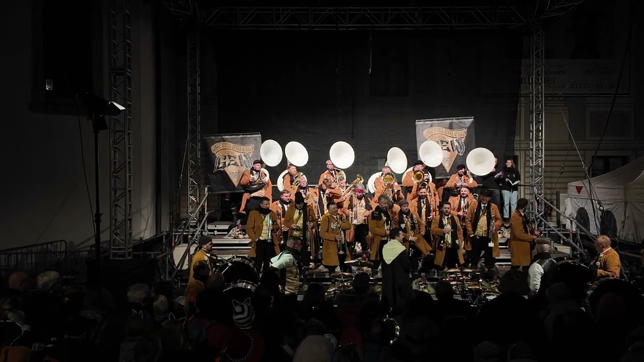 Guggemusik Zinke-Waggis Weil am Rhein e.V. beim 41. Int. Guggenmusiktreffen Schwäbisch Gmünd