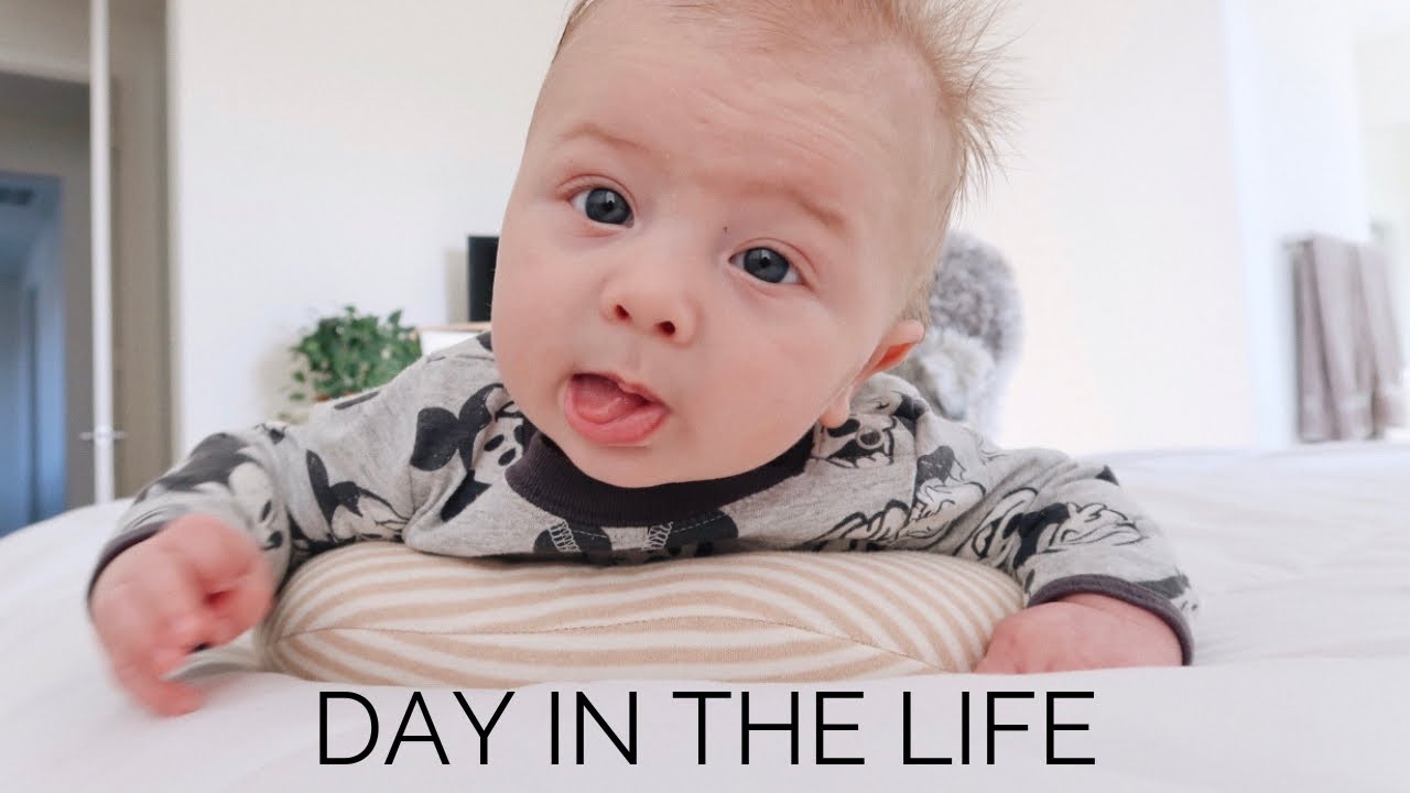 DAY IN THE LIFE 12 WEEKS OLD // VLOG