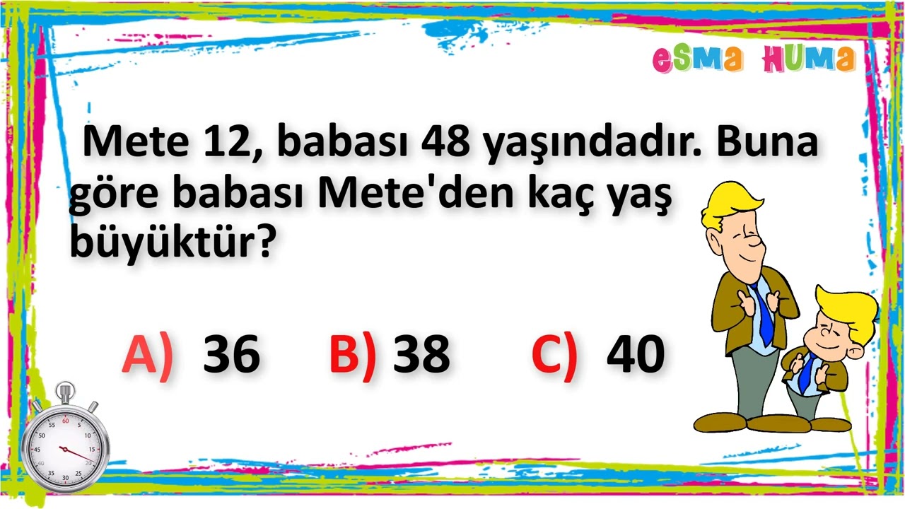 2. Sınıf - Matematik : Test Çöz ! / Çıkarma İşlemi ( 5 Soru 5 Cevap )