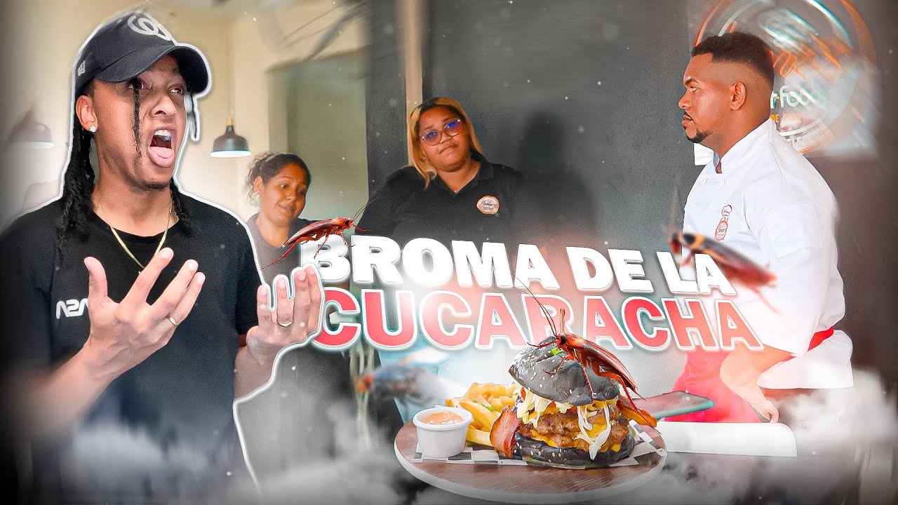 Puse una Cucaracha en mi Comida en un Restaurante y Despiden al Personal // hey julio lora