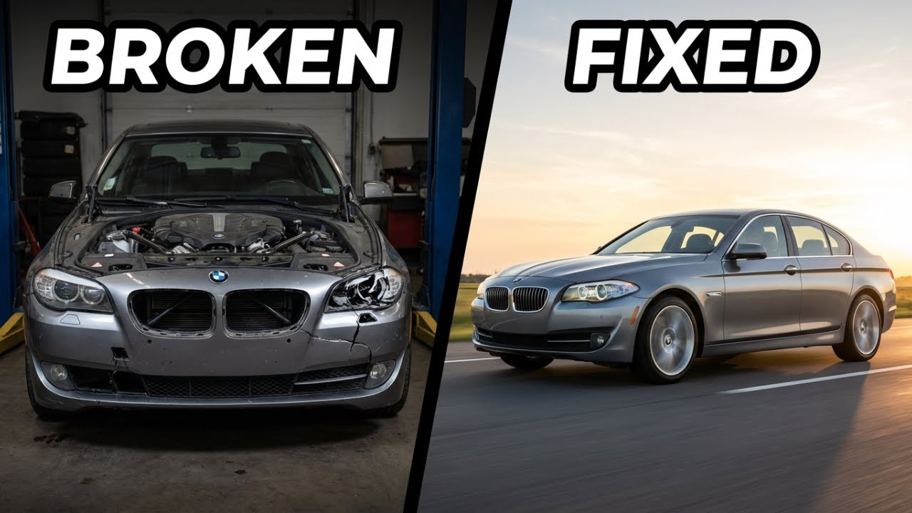 2014 F10 BMW 535I XDrive Upper radiator hose replacement