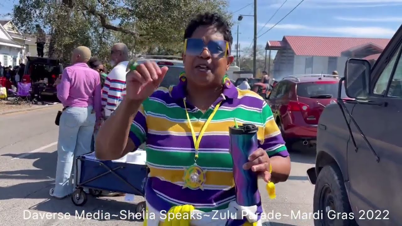 Mardi Gras 2022 -The Return! Zulu Parade on Orleans Ave. New Orleans Mardi Gras is back baby!