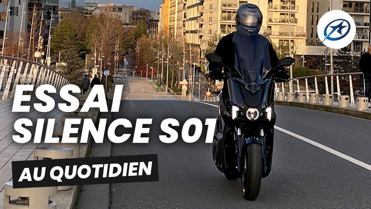 Essai Scooter Silence S01