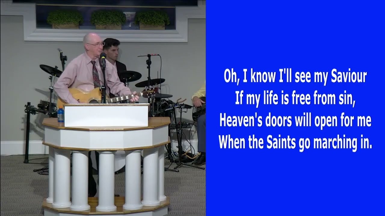 🎶 When The Saints Go Marching In | Christian Song (Lyric Video)