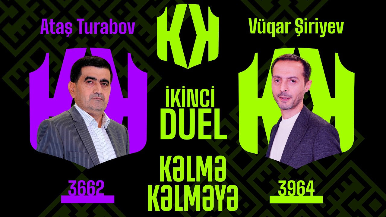 Ataş Turabov & Vüqar Şiriyev - KƏLMƏ KƏLMƏYƏ / Meyxananın Çempionlar Liqası