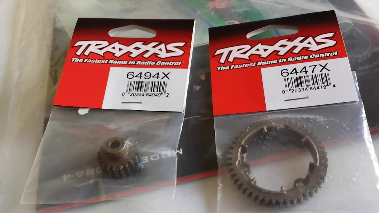 TRAXXAS EREVO 2.0 geared up (20/46T) all in one video