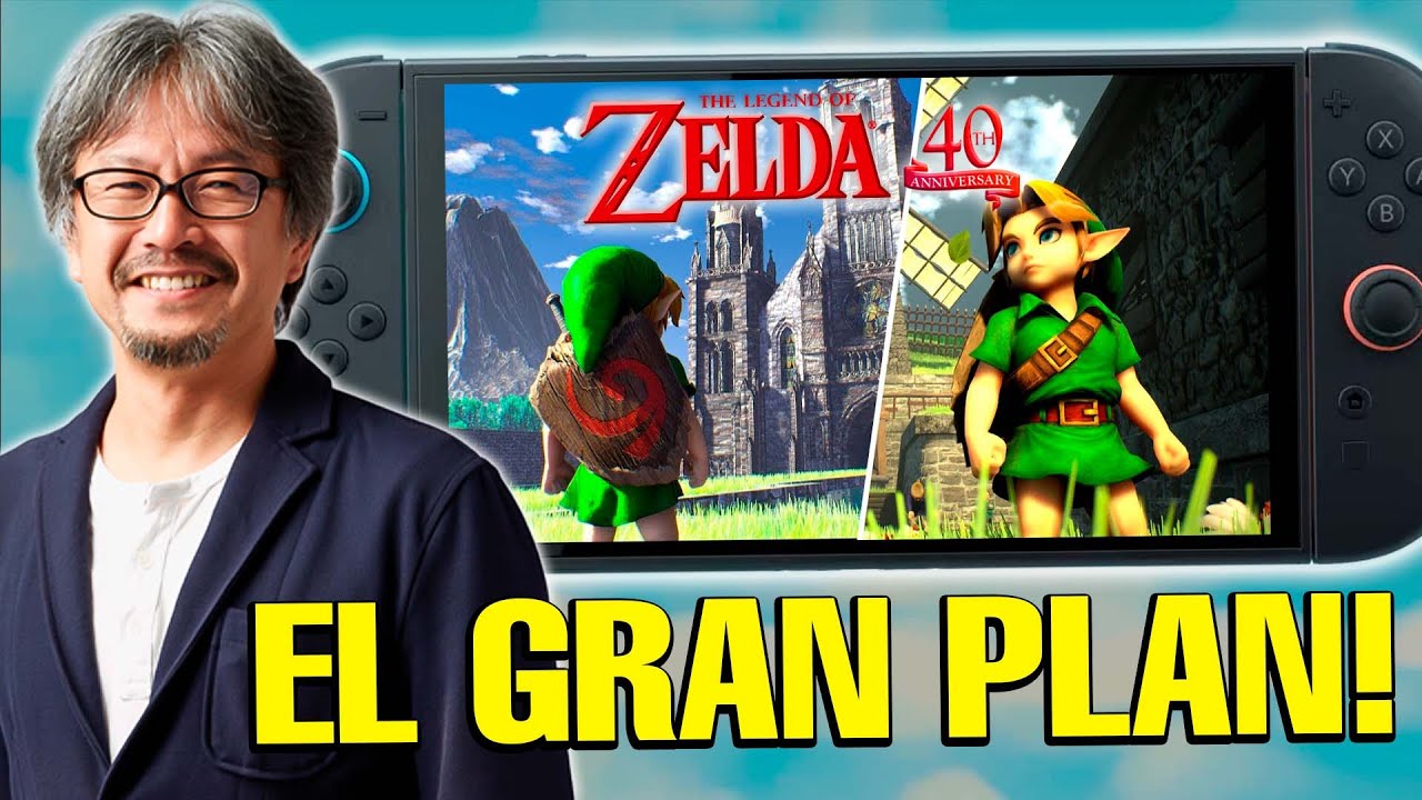 El GRAN PLAN del 40 Aniversario de ZELDA con Ocarina of Time Remake!