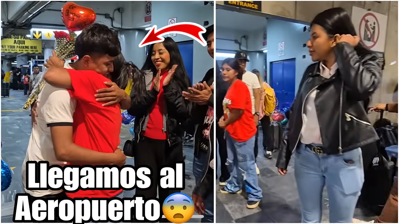 Helen aquí tomará el vuelo para USA/todo el grupo se quedó asombrado😱