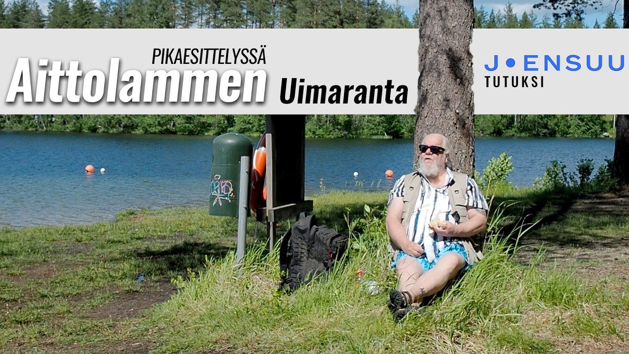 Eväsretki-höpötykset Aittolammen Uimarannalla - Joensuu Tutuksi