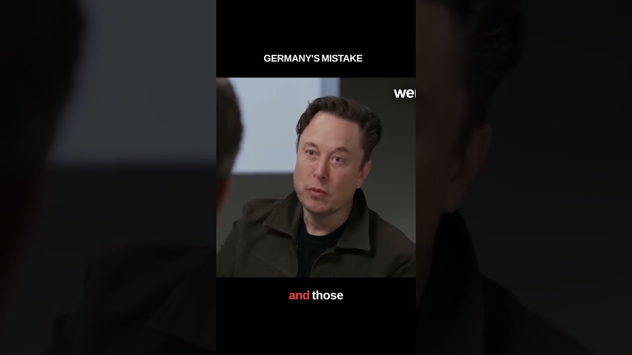 Elon Musk in 2022: It's extremely crazy for Germany to close its nuclear power stations.