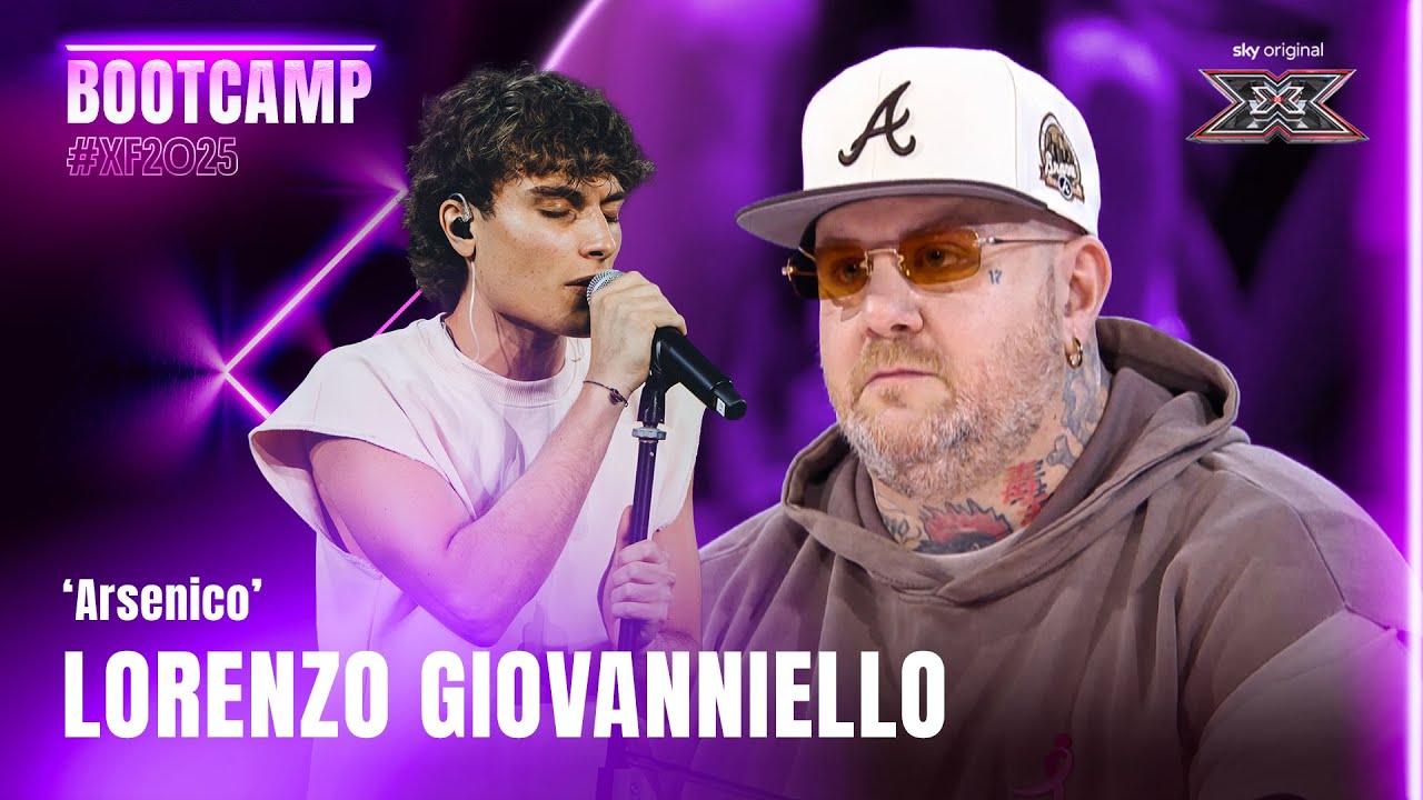 Lorenzo Giovanniello | 'Arsenico' | Esibizione Bootcamp| X Factor 2025