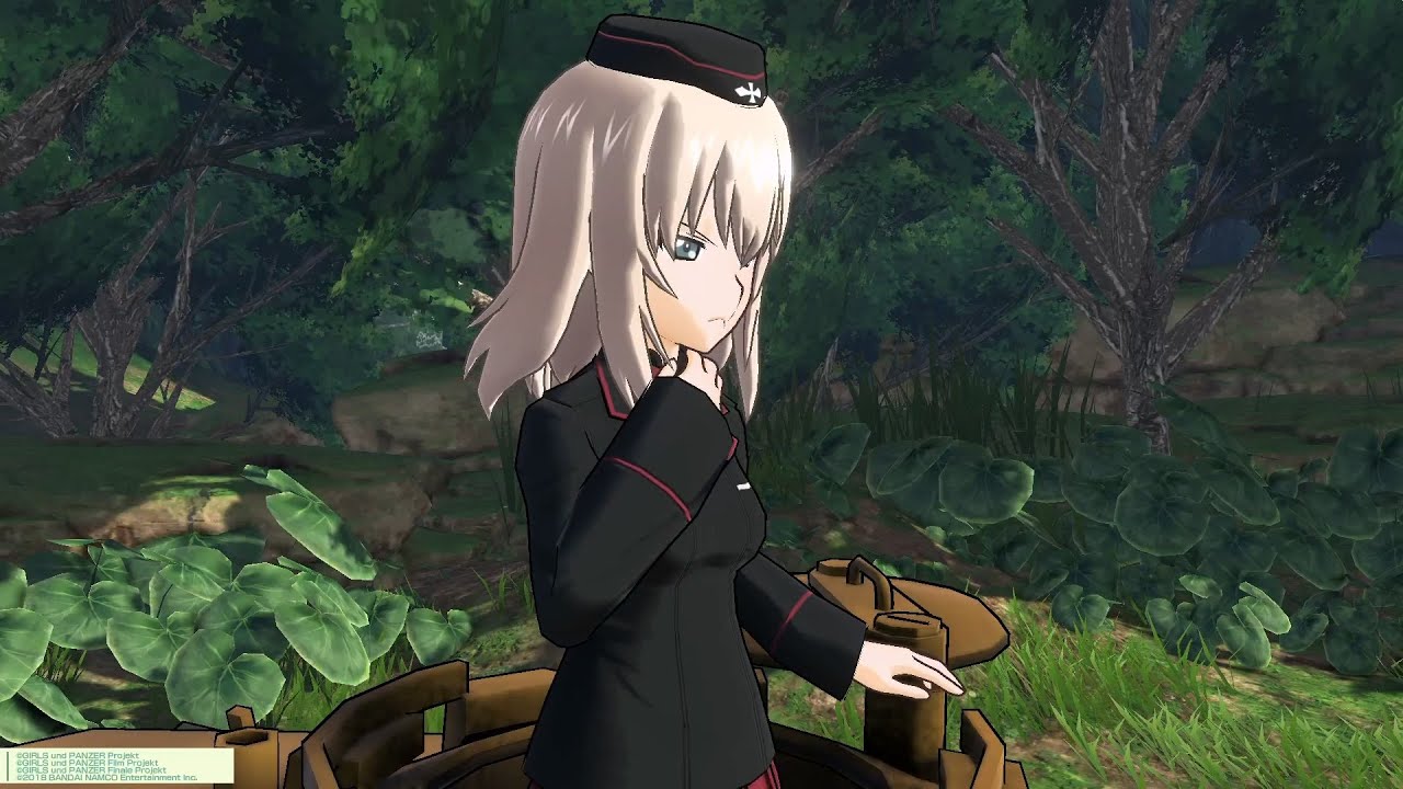 Girls und Panzer Dream Tank Match - Panzerfahren Festival Itsumi Erika Tiger II