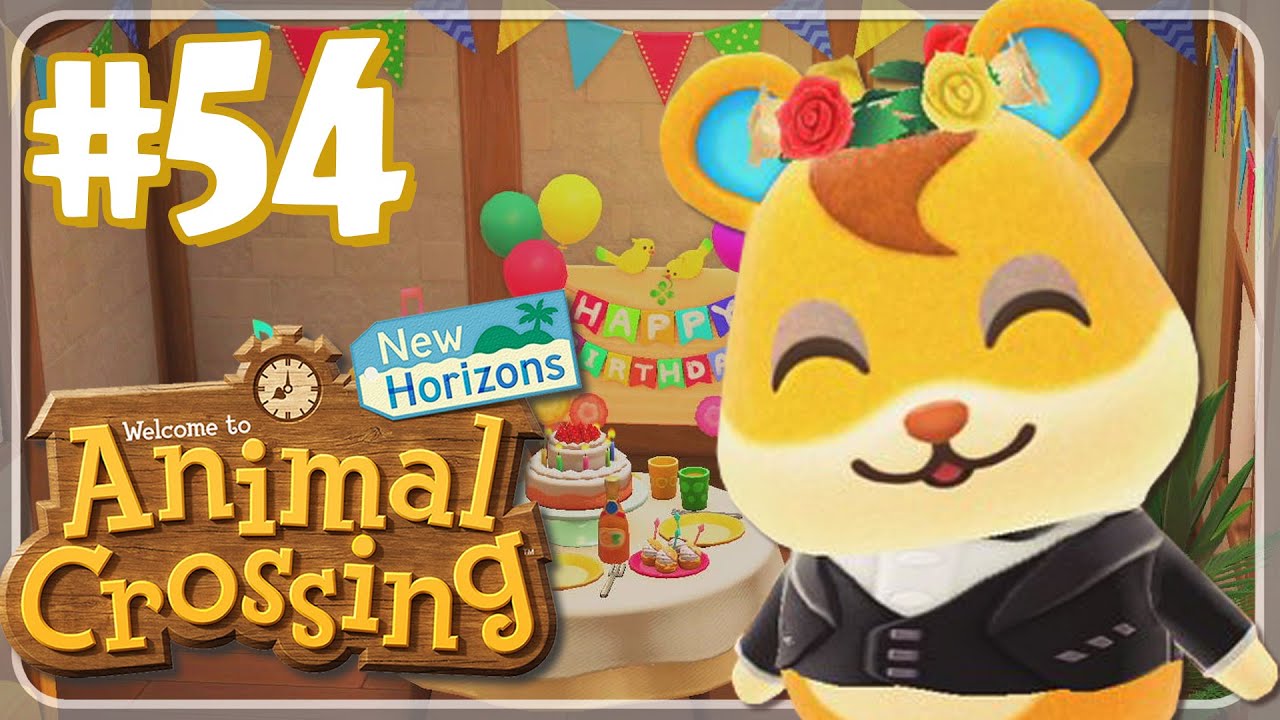 EL CUMPLEAÑOS DE BOMBO Y LA MUDANZA DE CRINALDO #54 ANIMAL CROSSING NEW HORIZONS
