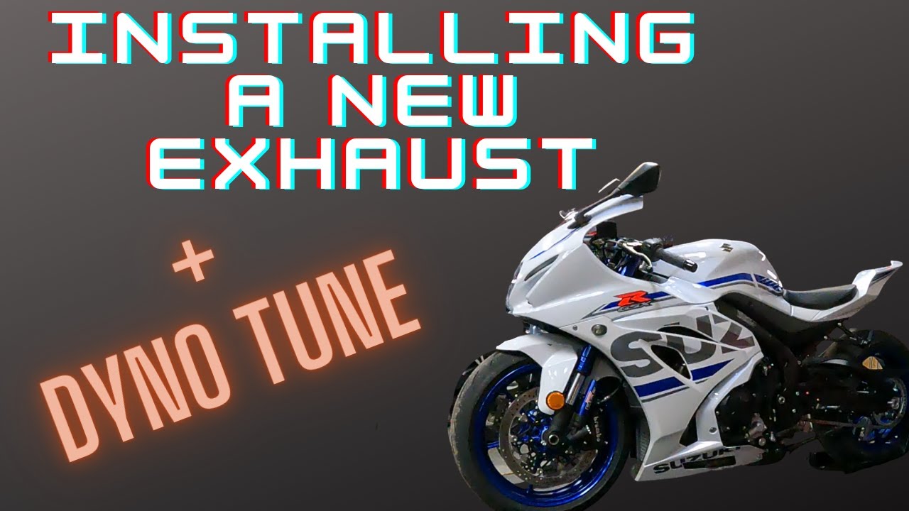 2018 GSXR 1000 R Exhaust Install, ECU FLASH, and DYNO TUNE- HUGE HORSEPOWER GAINS - Moore Mafia