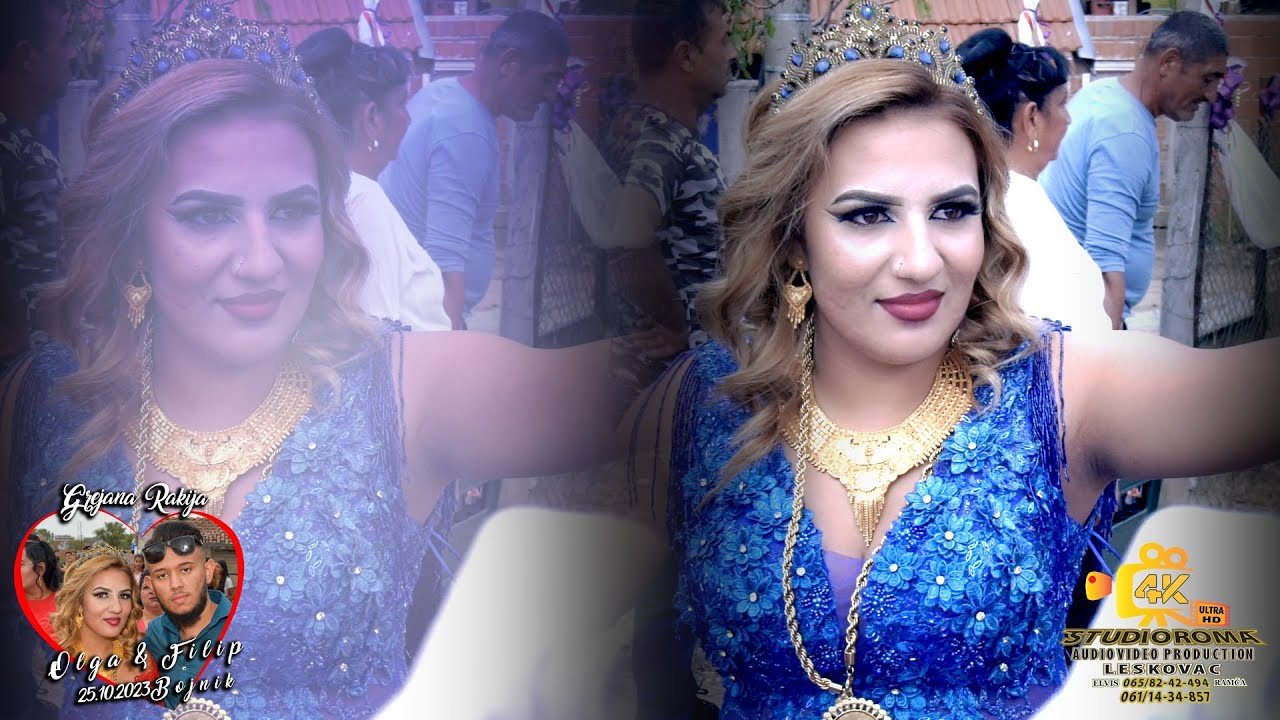 GREJANA RAKIJA OLGA & FILIP PART1 25.10.2023.BOJNIK VIDEO PRODUCTION STUDIO ROMA ELVIS 4K LESKOVAC