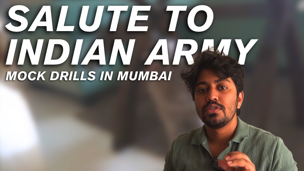MUMBAI ON HIGH ALERT 🚨| Mock Drills Across the City | DAILY VLOGS | Kannan Reddy