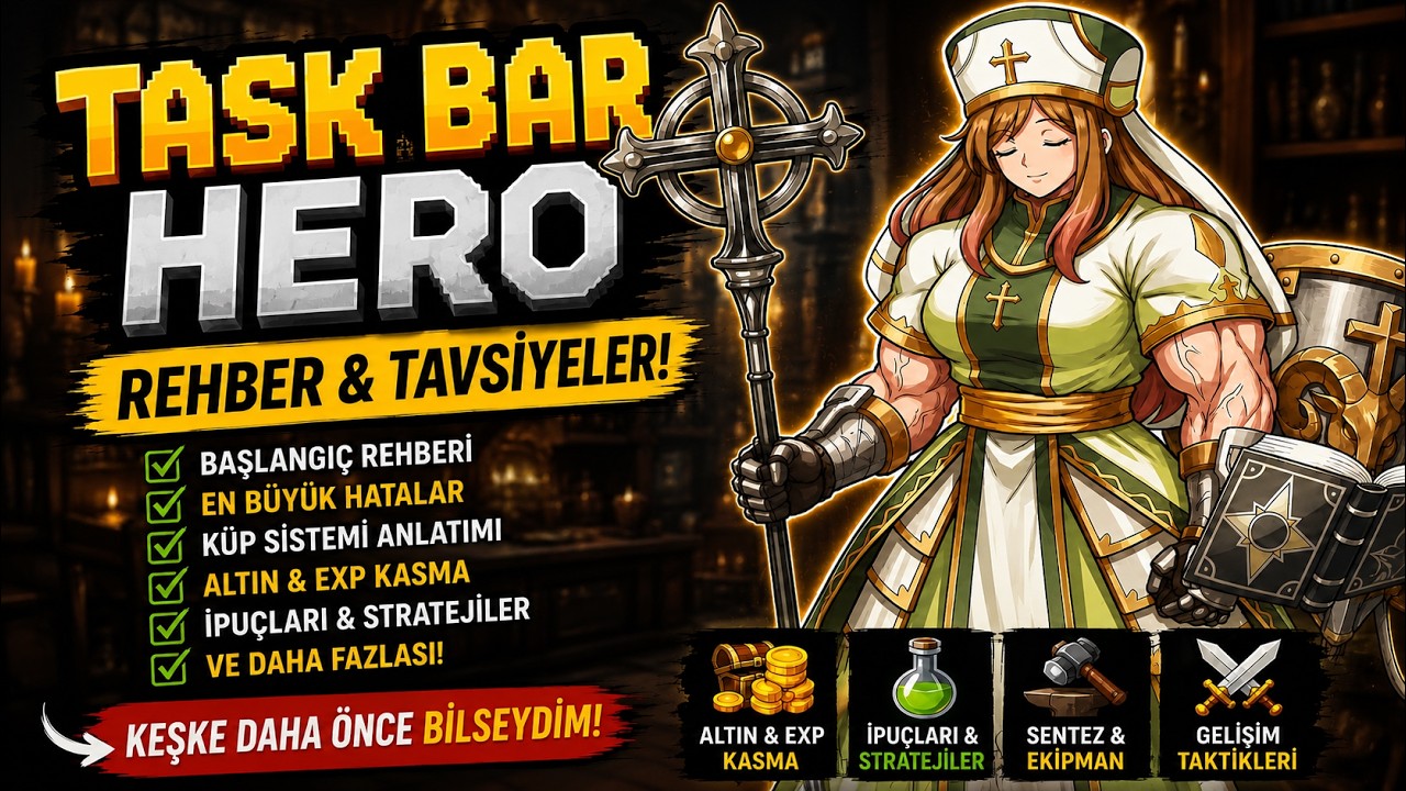 Task Bar Hero Başlangı&ccedil; Rehberi ve Tavsiyem
