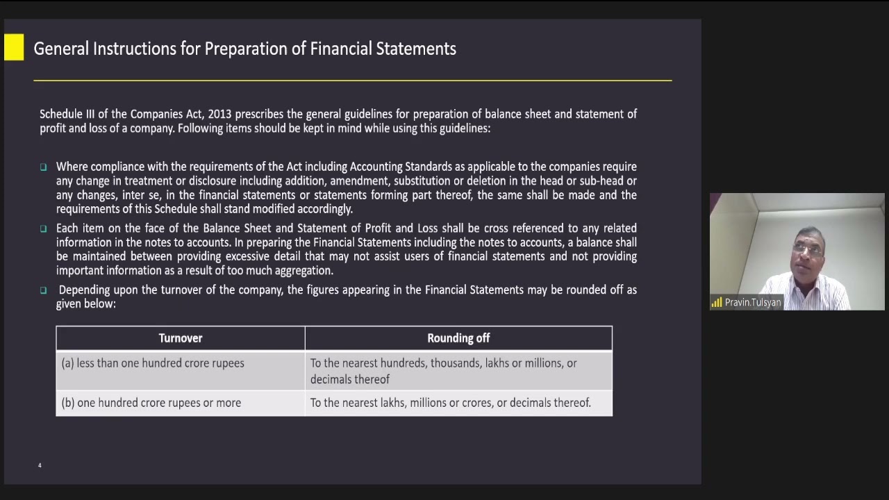 Webinar on “Key Considerations in Audit of Listed Companies (Schedule III & other... -12042024