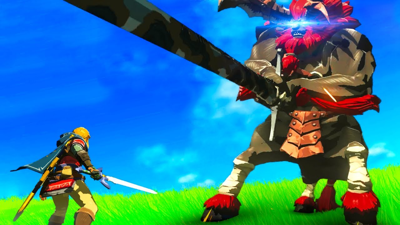 TotK aber Link ist WINZIG!