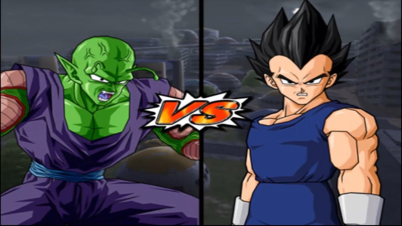 DBZ Budokai Tenkaichi 3 - Piccolo (End) VS Vegeta