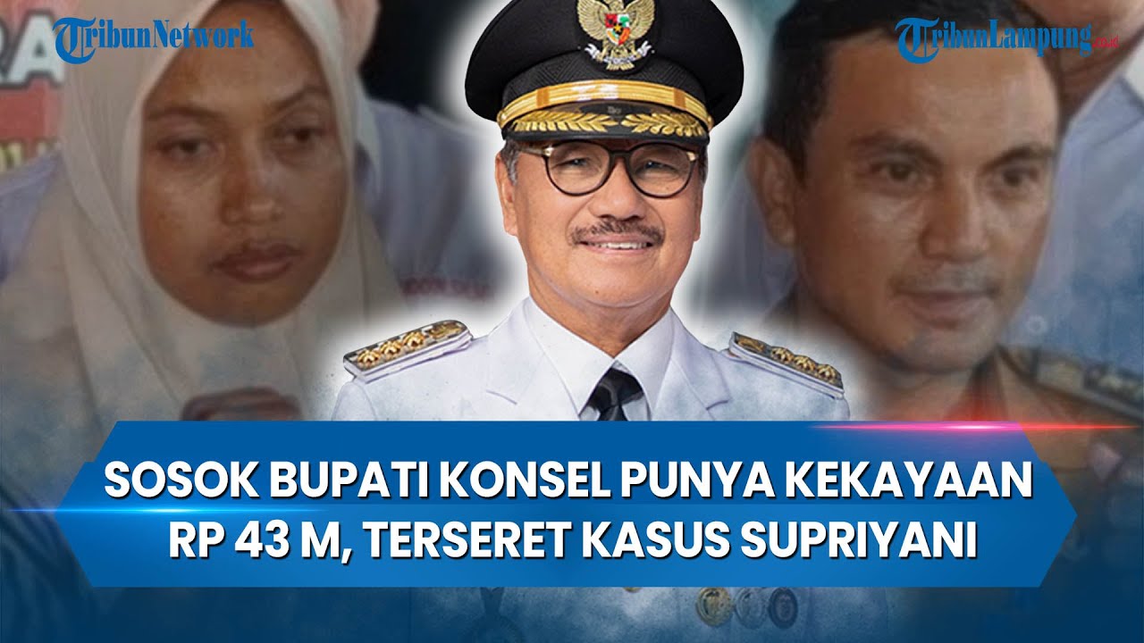 Sosok Bupati Konsel Surunuddin Dangga yang Miliki Kekayaan Rp 43 Miliar, Terseret Kasus Supriyani