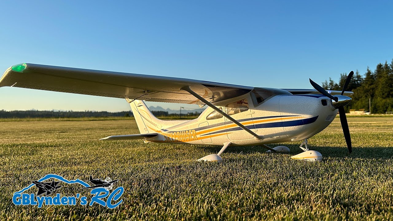 Второй полет на закате | Радиоуправляемый самолет Arrows Sky Cruiser 1400 мм