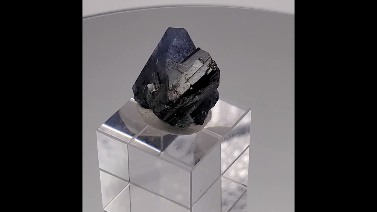 20.3 carat Benitoite and Neptunite Specimen