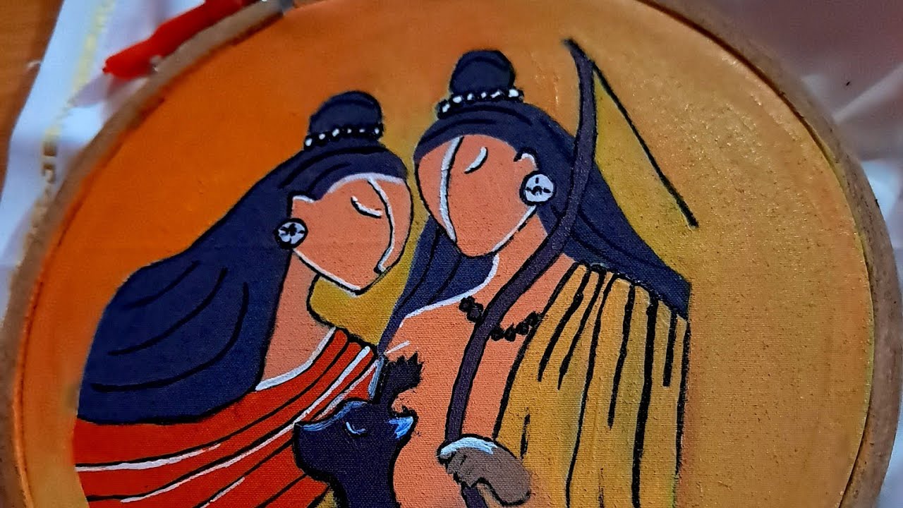 Siya Ram Portrait Painting Live Part 2 | Divine Art Creation Continues | Jai Shri Ram