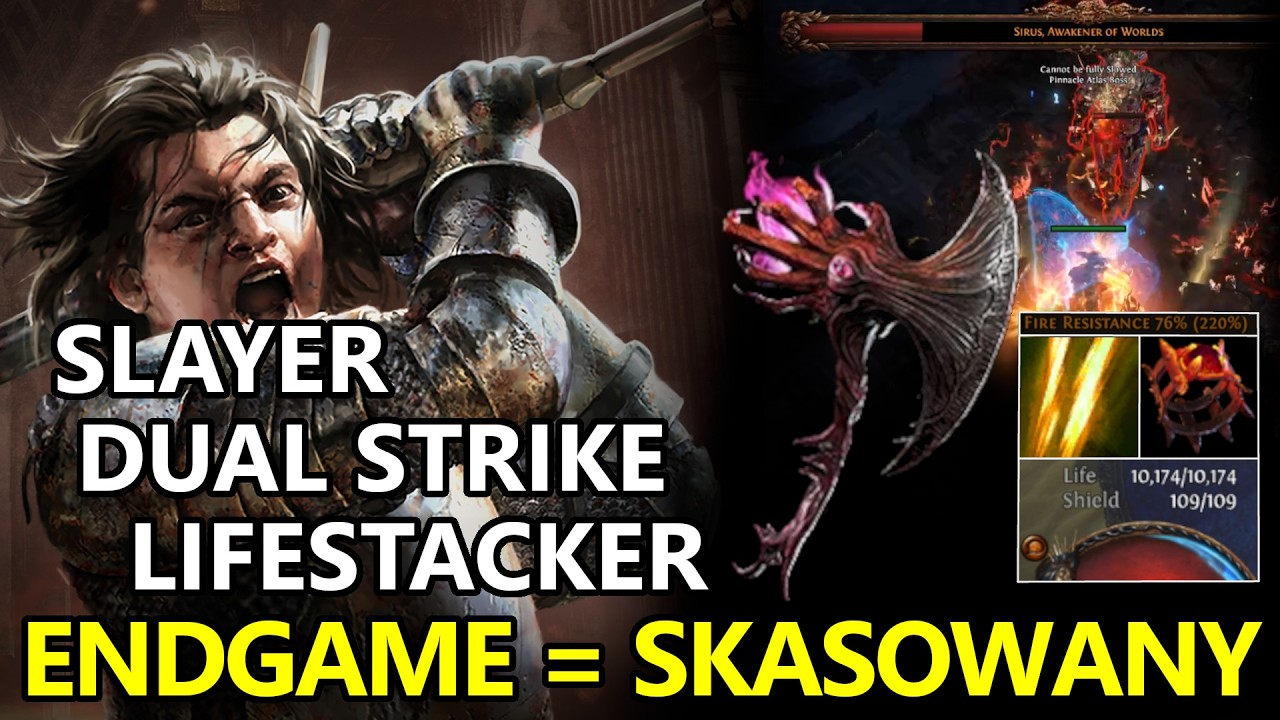 [PoE 3.28] Lifestacker niszczy endgame - Dual Strike of Ambidexterity Slayer