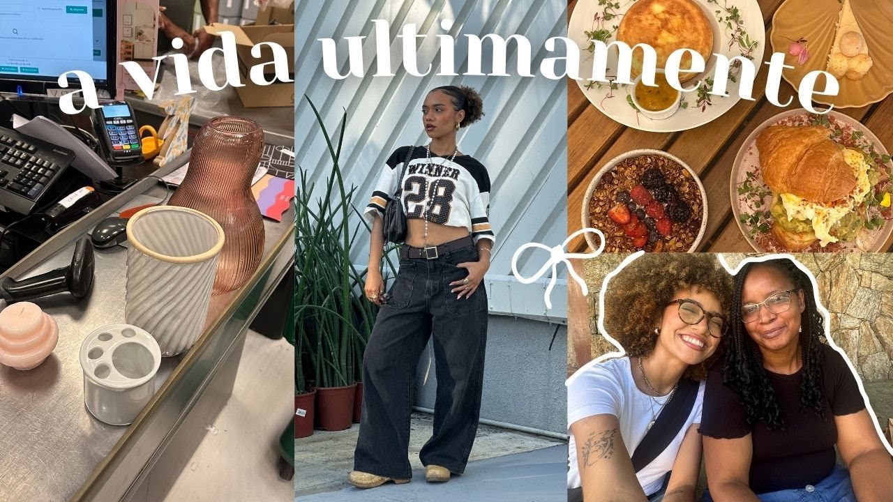 VLOG: minha vida ultimamente 💐🎀 | comprinhas pra casa nova